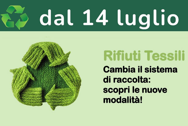 raccolta rifiuti tessili