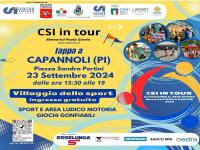 CSI IN TOUR. LUNEDI 23 SETTEMBRE IN PIAZZA PERTINI